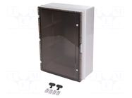Enclosure: wall mounting; X: 511mm; Y: 711mm; Z: 253mm; ABS; IP65 PAWBOL