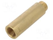 Splice terminal: extension; male-female,round; 80mm; BR GEBO