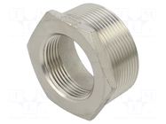 Splice terminal: adapter; male-female,reductive; max.10.5bar GEBO