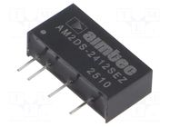 Converter: DC/DC; 2W; Uin: 21.6÷26.4VDC; Uout: 12VDC; Iout: 167mA AIMTEC