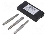 Kit: taps; for internal thread; 50mm; Thread: M5; Pitch: 0.8 VÖLKEL