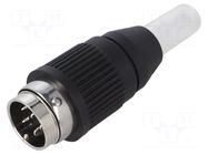 Connector PLUG  5pin WEIPU