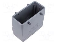 Enclosure for connectors: HDC; size H-B 16; for cable; high; M25 LAPP