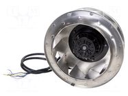 Fan: AC; radial; 400VAC; Ø270x162mm; 160m3/h; ball; 2710rpm; IP54 EBM-PAPST