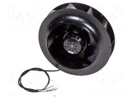 Fan: AC; radial; Ø281x125mm; 2750m3/h; ball; 2750rpm; IP44; Ø: 280mm EBM-PAPST