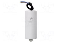 Capacitor: polypropylene; motors, run; 70uF; 450VAC; Ø50x116mm Jb Capacitors