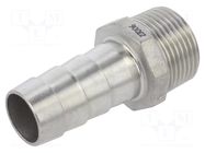 Max.10.5bar; 1.4408 stainless steel; Thread: G 1" external; G316 GEBO