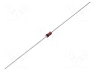 Diode: Zener; 0.5W; 6V; bulk; CASE017AG; single diode; 5uA; 1N52xxB ONSEMI