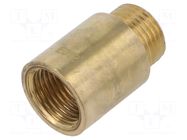 Splice terminal: extension; male-female,round; 30mm; BR GEBO