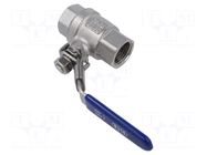Ball valve; max.65bar@<100°C; 1.4408 stainless steel; G316 GEBO