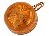 Signaller: lighting; flashing light; white; Flashguard; 11÷35VDC KLAXON SIGNALS