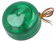 Signaller: lighting; flashing light; white; Flashguard; 11÷35VDC KLAXON SIGNALS