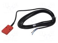 Reed switch; 50.5x31.11mm; Contacts: SPDT; max.250V; -5÷70°C; IP67 BERNSTEIN AG