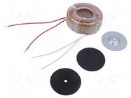 Transformer: toroidal; 50VA; 230VAC; 115V; 0.43A; Leads: cables INDEL