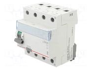 RCD breaker; Inom: 40A; Ires: 30mA; Max surge current: 250A; 400VAC LEGRAND