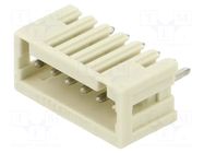 Connector: pluggable terminal block; socket; male; 733; 6A; PIN: 6 WAGO