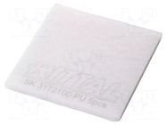 Filter; 221x221mm; chemical fiber; 50pcs. RITTAL