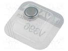 Battery: silver; 1.55V; coin,SR59; 27mAh; Ø7.9x2.6mm; 1pcs. VARTA