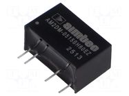 Converter: DC/DC; 2W; Uin: 4.5÷5.5VDC; Uout: 15VDC; Iout: 133mA; SIP7 AIMTEC