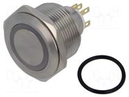 Switch: vandal resistant; Pos: 2; SPDT; 3A/220VAC; 5A/24VDC; IP65 ONPOW