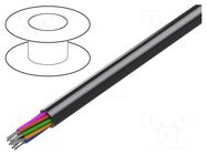 Wire; 12x18AWG; unshielded; 300V; 305m; Cu; stranded; chrome; 1000ft BELDEN