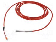 Sensor: temperature; Pt100; 100Ω; Body dim: Ø6x50mm; -50÷200°C APAR