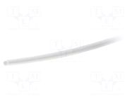 Heat shrink sleeve; glueless,flexible; 2: 1; 2.4mm; transparent TE Connectivity