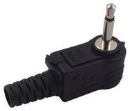 PLUG, 2.5MM JACK, 2POLE