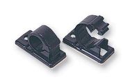 CABLE CLIP, BLACK, 18MM, PK100