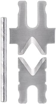KNIPEX 12 69 21 1 pair of spare blades for 12 62 180  20 mm