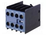 Auxiliary contacts; Size: S0,S00,S2; Leads: screw terminals SIEMENS