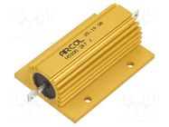 Resistor: wire-wound; with heatsink; screw; 2.7Ω; 100W; ±5% ARCOL