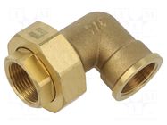 Splice terminal: 90° elbow; max.6bar@<90°C,max.16bar@10°C÷30°C GEBO