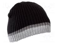 Beanie; furlined; black-grey; acrylic; Size: 57-61; 420g/m2 LAHTI PRO