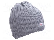 Beanie; furlined; grey; acrylic,THINSULATE™; Size: 57-61; 430g/m2 LAHTI PRO