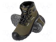 Boots; Size: 40; green-black; nubuck; bad weather,slip LAHTI PRO