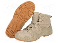 Boots; Size: 40; beige; chamois; bad weather,slip; without toecap LAHTI PRO
