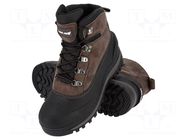 Boots; Size: 40; brown; chamois; furlined LAHTI PRO