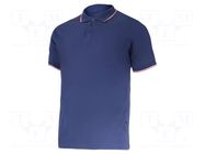 Polo shirt; Size: XXXL; navy blue; 190g/m2 LAHTI PRO