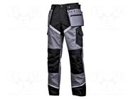 Dungarees; Size: S; black-grey; 270g/m2 LAHTI PRO