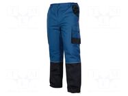 Dungarees; Size: M; blue; furlined; 200g/m2 LAHTI PRO