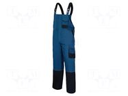 Dungarees; Size: XXXL; blue; furlined; 200g/m2 LAHTI PRO