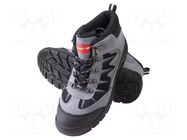 Boots; Size: 40; grey-black; knitwear,chamois; slip LAHTI PRO