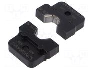 Crimping jaws; non-insulated terminals; Size: 10 HARTING