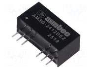 Converter: DC/DC; 3W; Uin: 18÷36VDC; Uout: -12VDC; Uout2: 12VDC; SIP8 AIMTEC