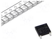 Bridge rectifier: single-phase; Urmax: 1kV; If: 2A; Ifsm: 40A; ABS TAIWAN SEMICONDUCTOR