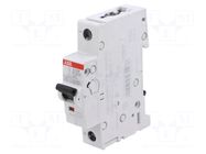 Circuit breaker; 230VAC; 220VDC; Inom: 25A; Poles: 1; Charact: K ABB