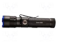 Torch: LED; waterproof; No.of diodes: 1; 15h; L: 135mm; 600lm; Ø: 31mm NightSearcher