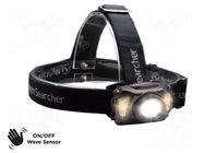 Torch: LED headtorch; waterproof; 22h; 700lm; IP64; LightWave 700R NightSearcher