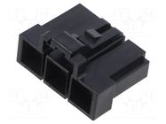 Connector: wire-wire/PCB; plug; female; PIN: 3; DF60; straight HIROSE